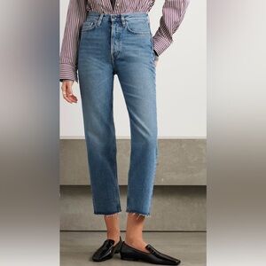 Toteme Classic Cut Organic Denim Jeans – Blue (Size 26 / 30 Inseam)